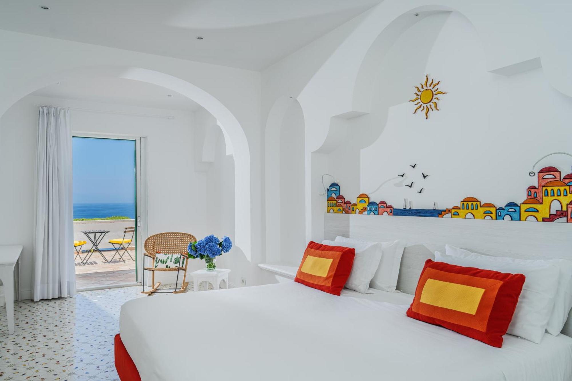 Hotel Le Terrazze (Adults Only) Conca dei Marini Dış mekan fotoğraf