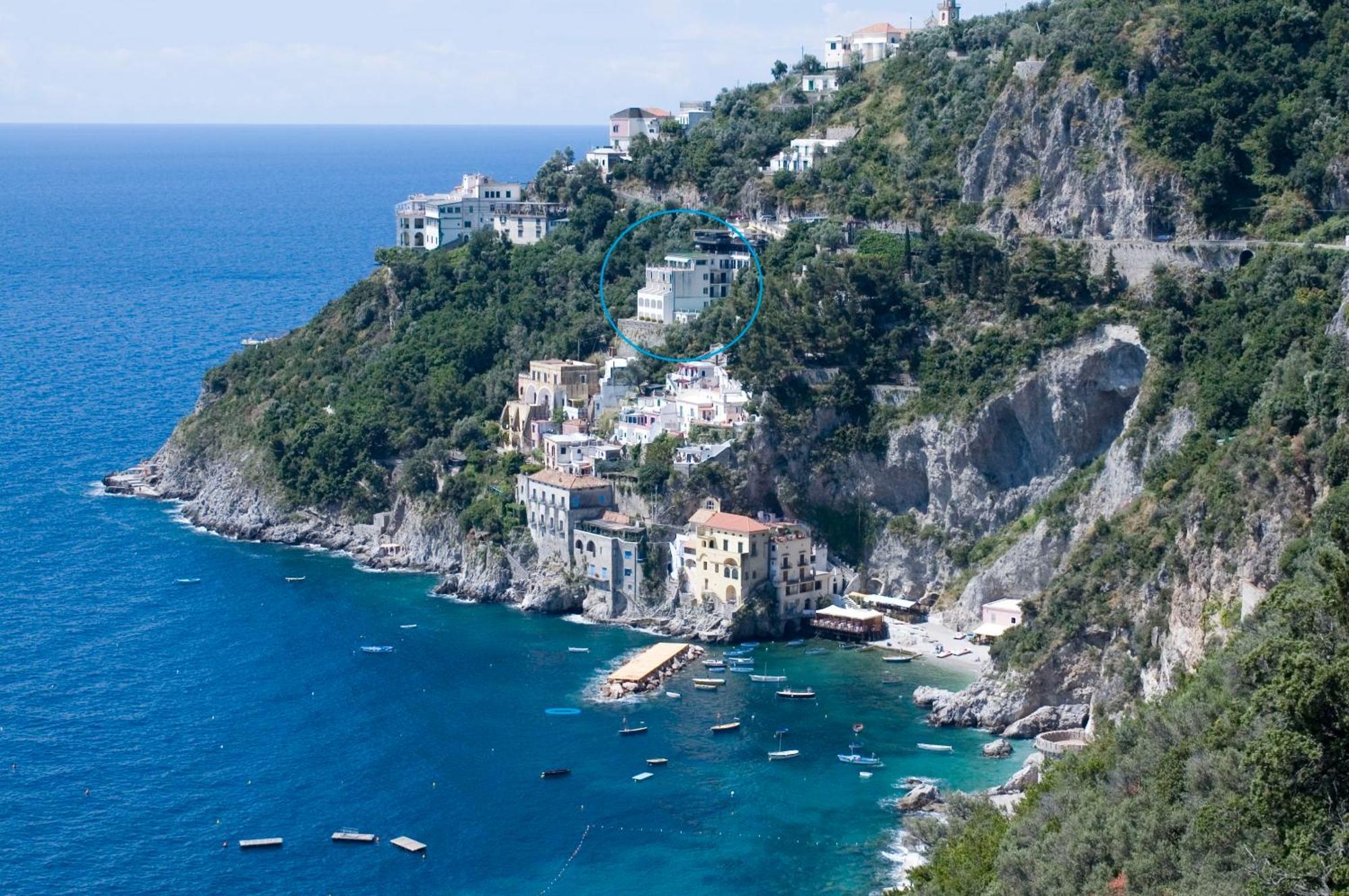 Hotel Le Terrazze (Adults Only) Conca dei Marini Dış mekan fotoğraf